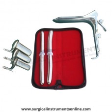 Hegar uterine dilator set,15-16,17-18, grave large, collin 3pcs